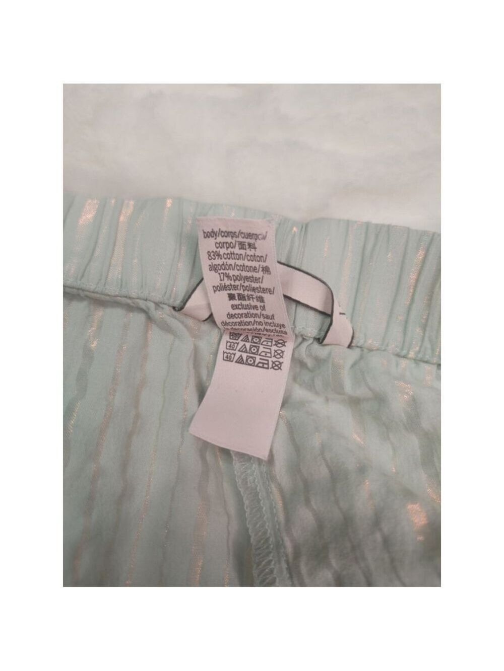 Women's Victoria's Secret Shorts Size M Light Green - Picture 4 of 8